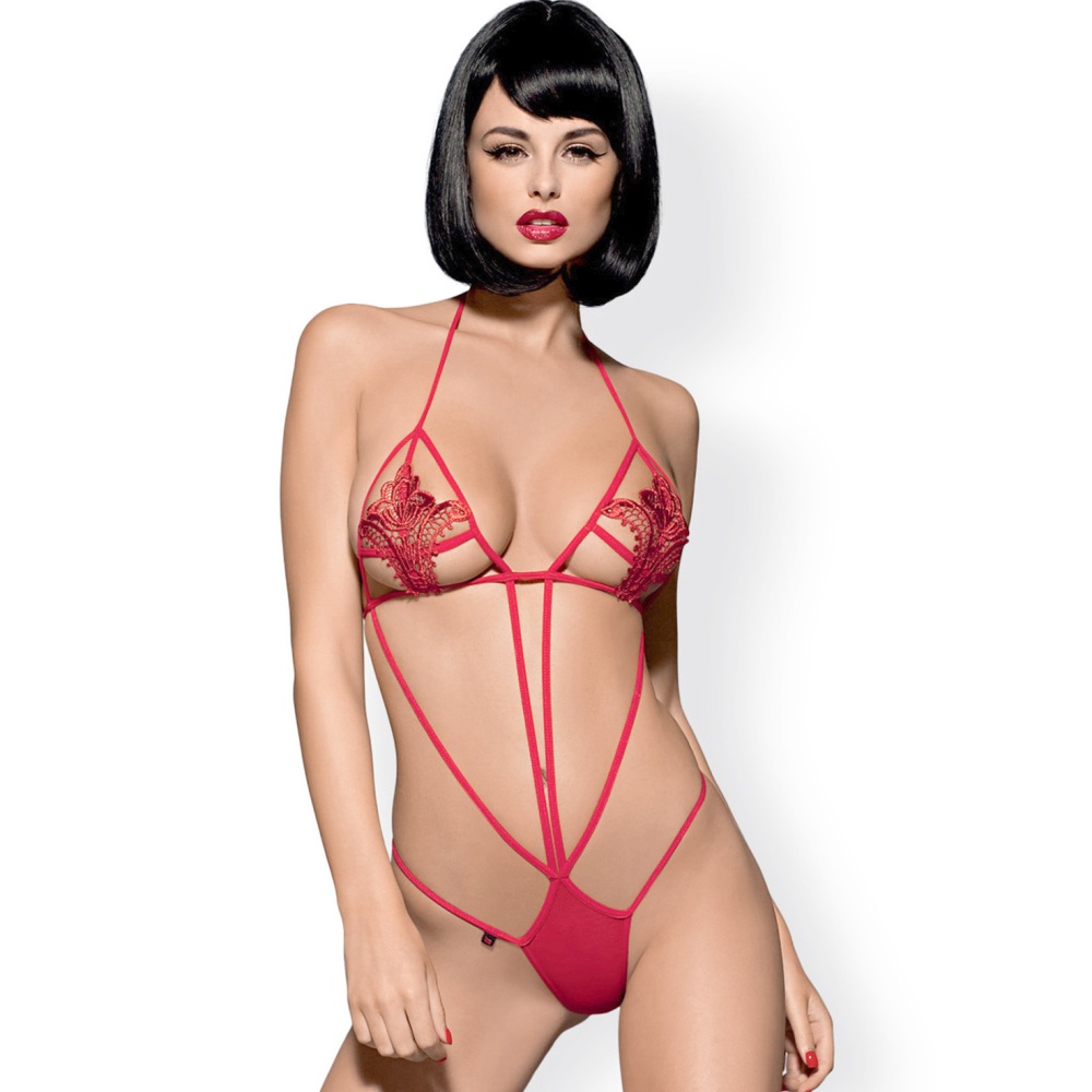 Obsessive - Luiza Teddy Body - Rot